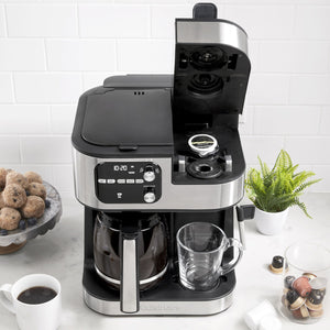 Cuisinart (SS-4N1C) Carafe / Single Serve / Espresso Combo Brewer 4-IN-1