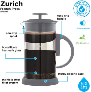 Grosche  -  Zurich French Press (1000ml)